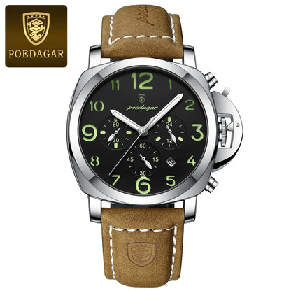 Imperial Chrono Leather Watch